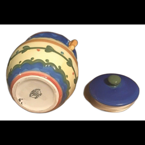 Cookie Jar from Boston Warehouse Trading Corp - 6" tall 5 " wide - Multicolor - Picture 4 of 4